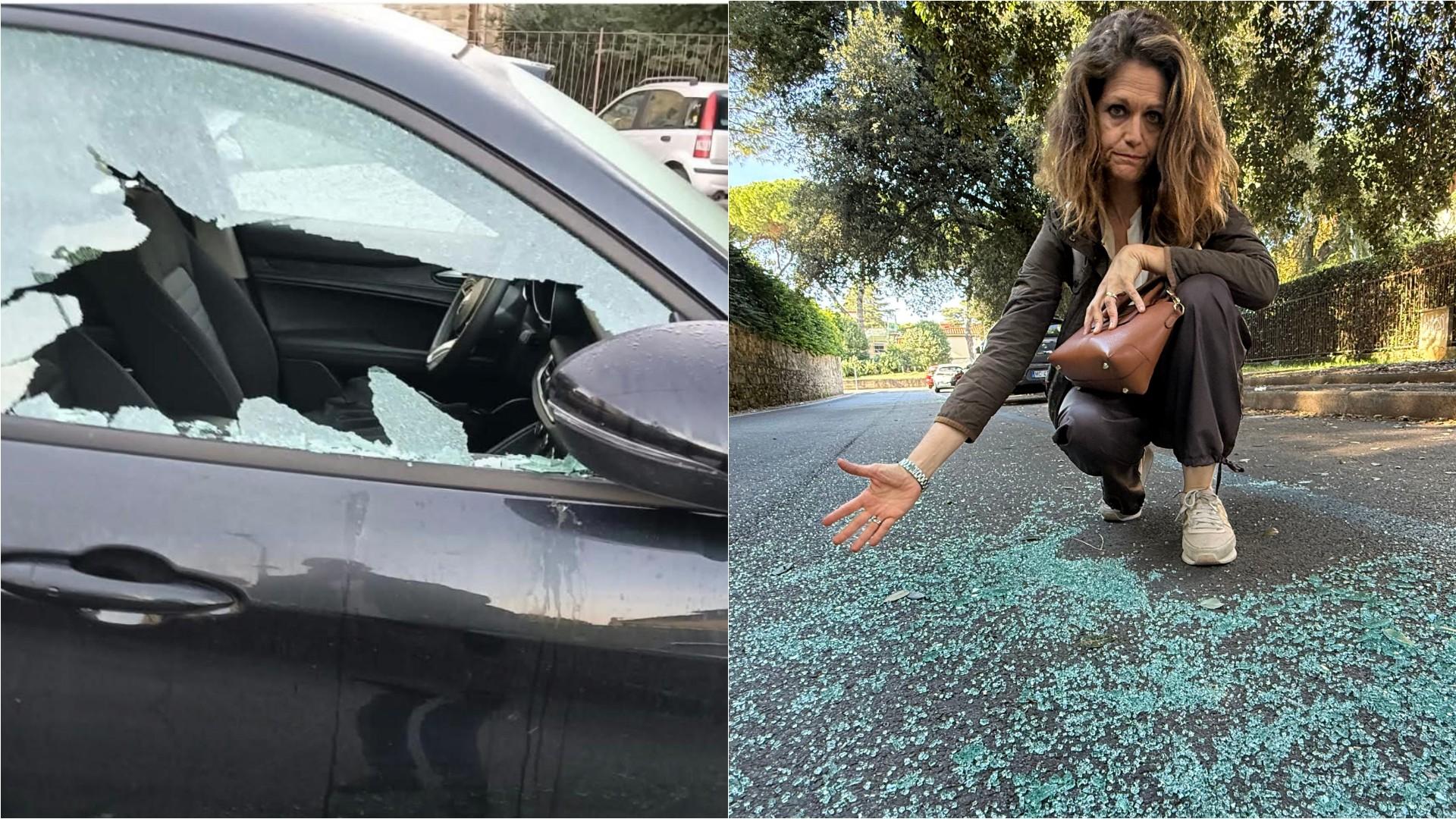 Firenze, venticinque auto con i vetri spaccati. 