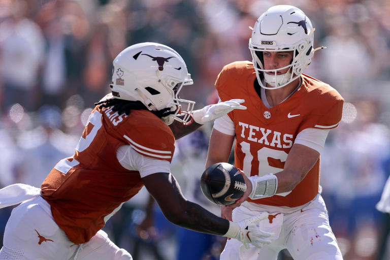 Arch Manning struggles, final box score stats, highlights, draft stock ...