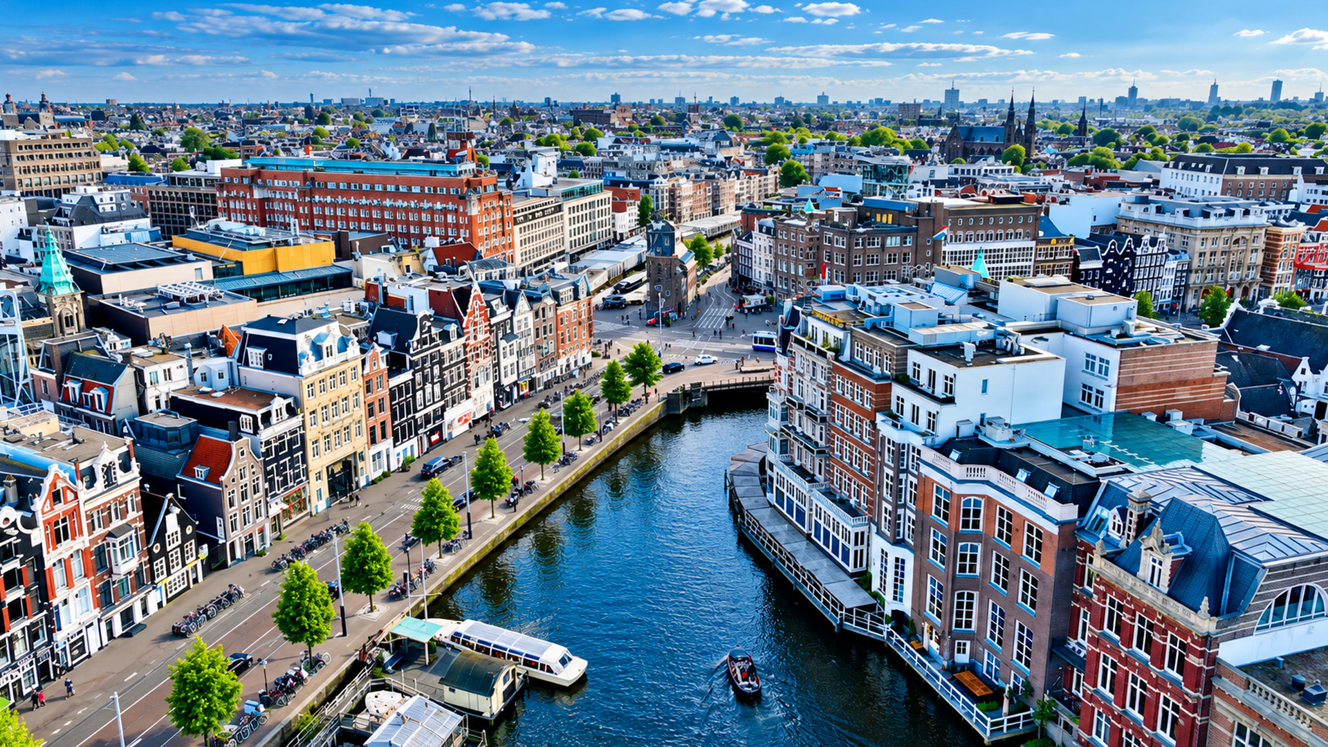 Amsterdam's famous canal houses have an unusual design