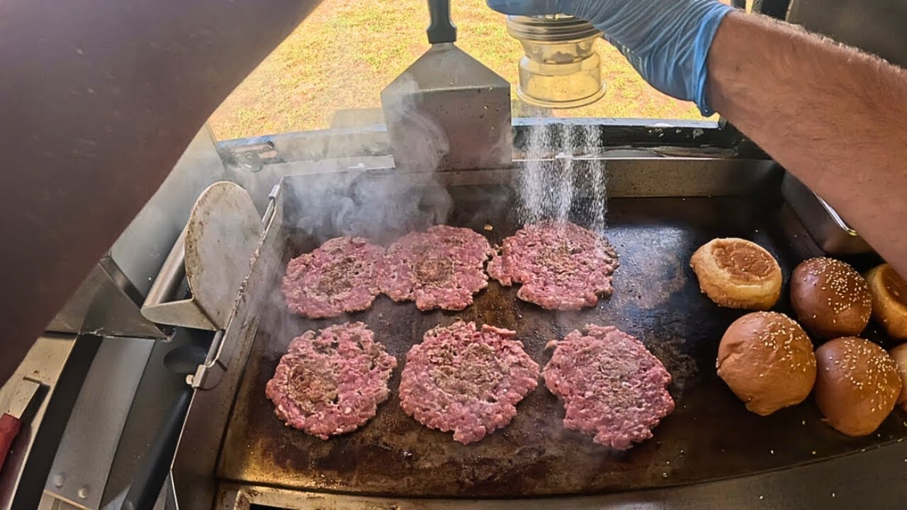I perfected this trailer burger hack