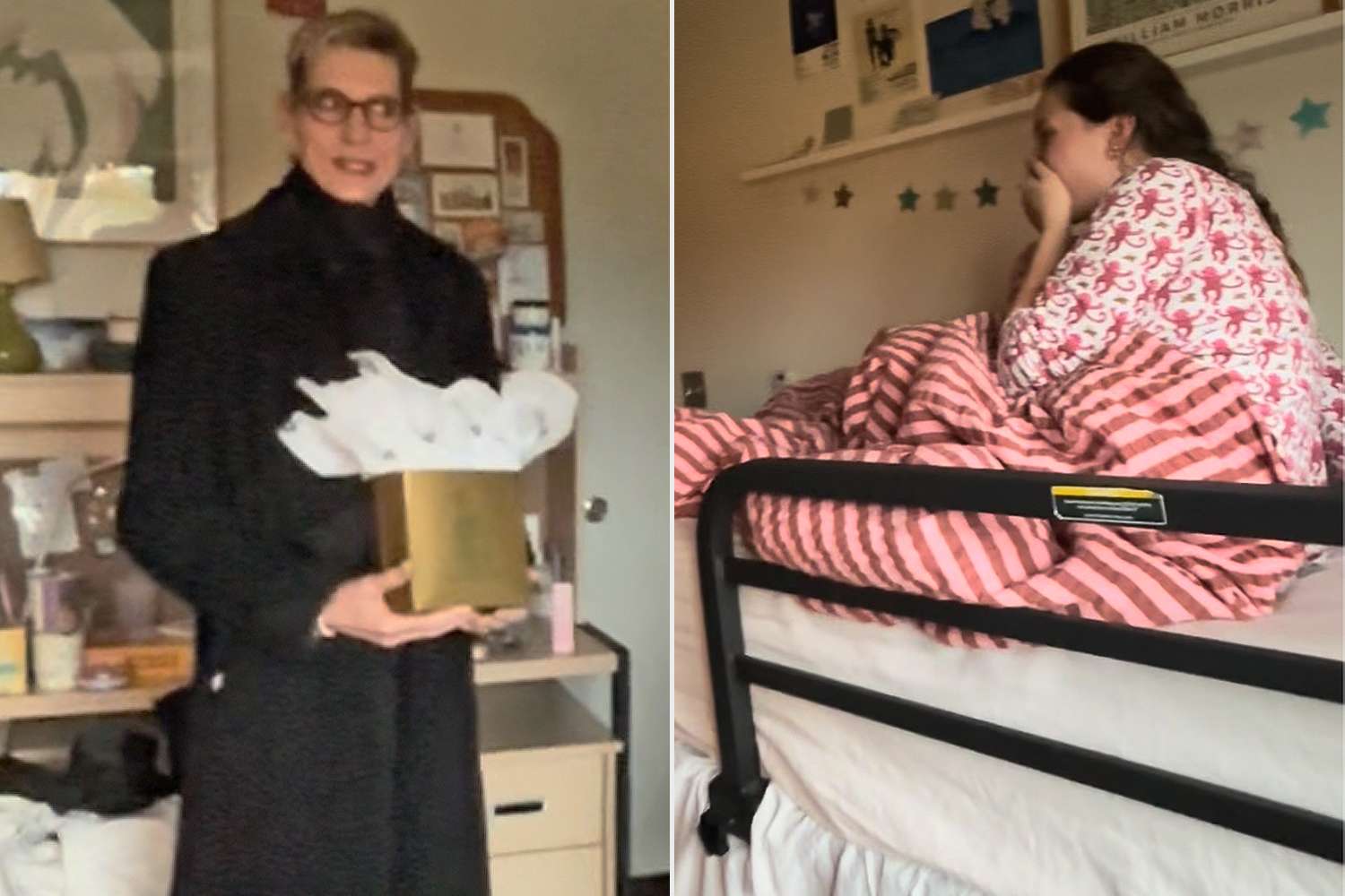 Sleeping student surprised to find university president in her dorm ...