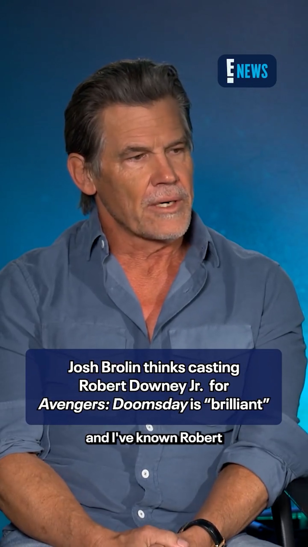 Josh Brolin has thoughts on RDJ coming back