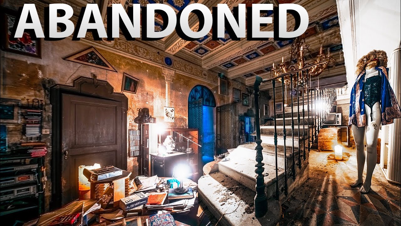 I found a millionaire's mansion frozen in time