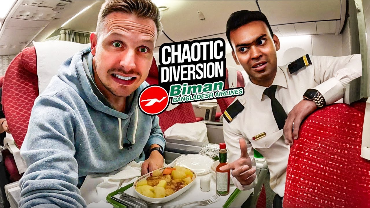 Biman Bangladesh flight takes a chaotic turn!