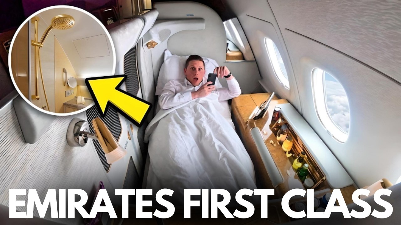 Inside Emirates’ incredible first class shower experience!