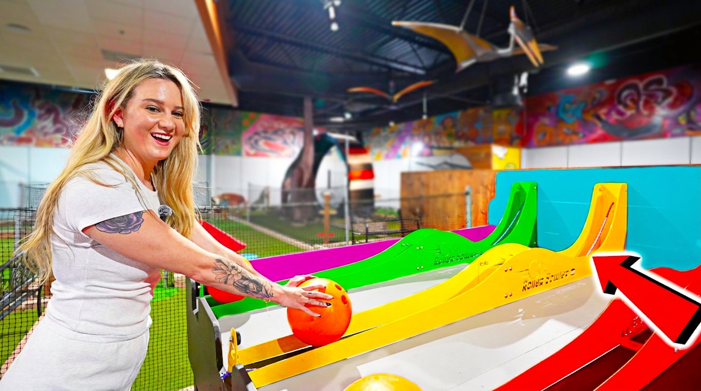 A one-of-a-kind mini golf course challenge