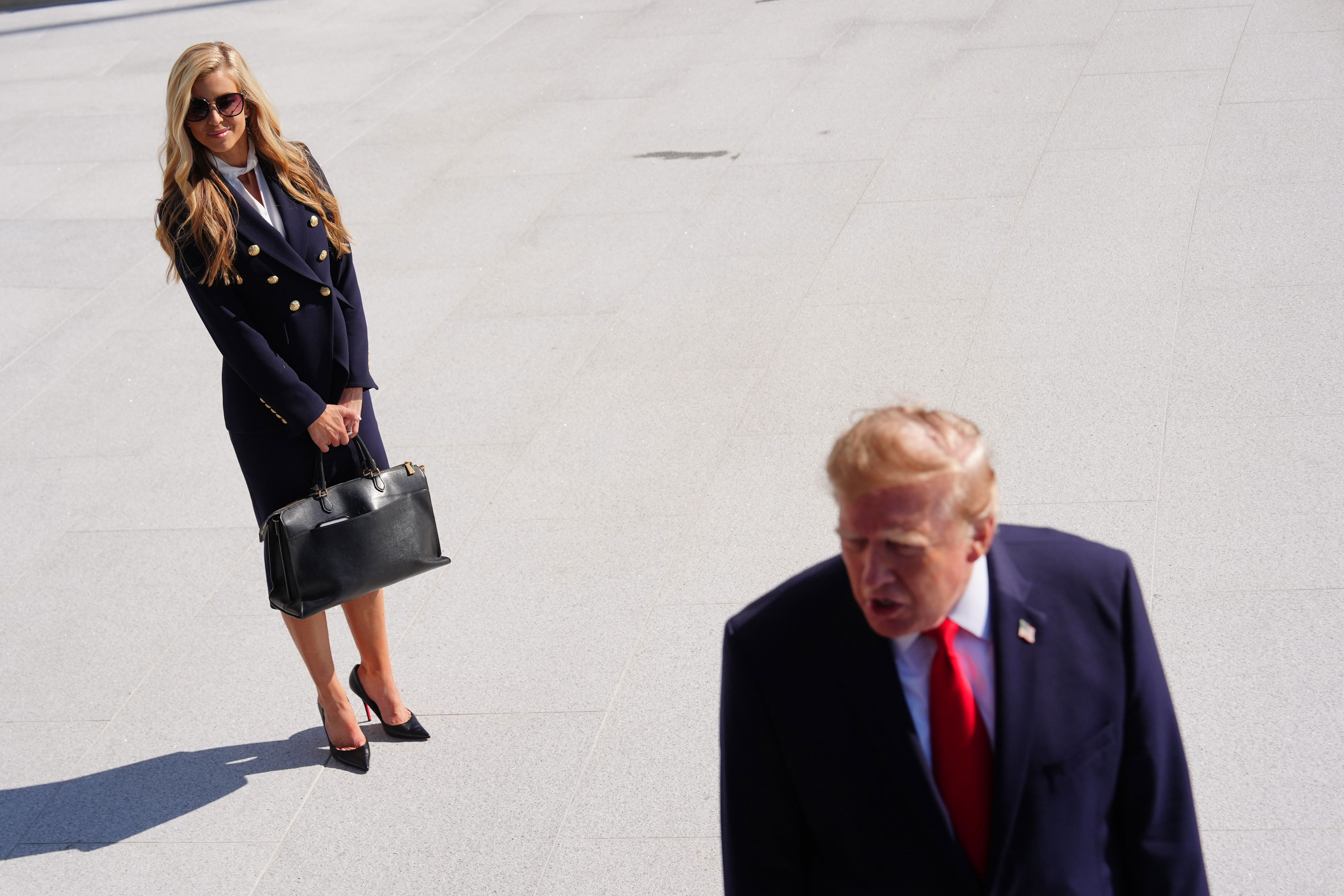Katie Zacharia savaged online for gushing over Trump after firing