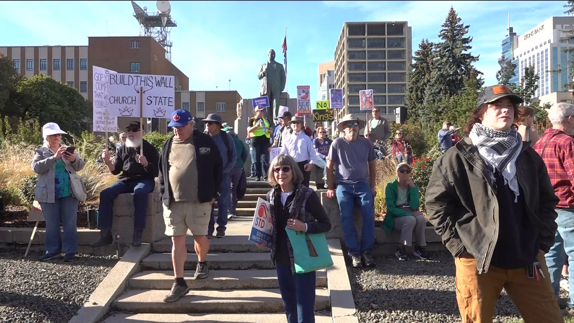 No Kings protest hosted for fourth year in downtown Boise