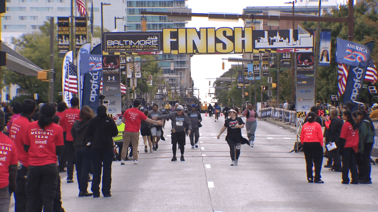 26th annual Baltimore Running Festival draws thousands to city streets