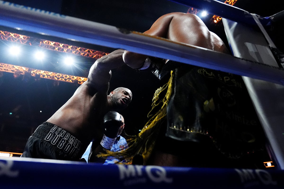 Dubois finishes Wardley in blistering fashion to fulfil rematch vow