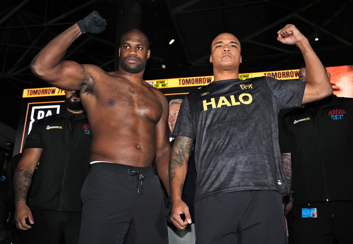 Dubois vs Wardley 2 live: Results and updates from title fight