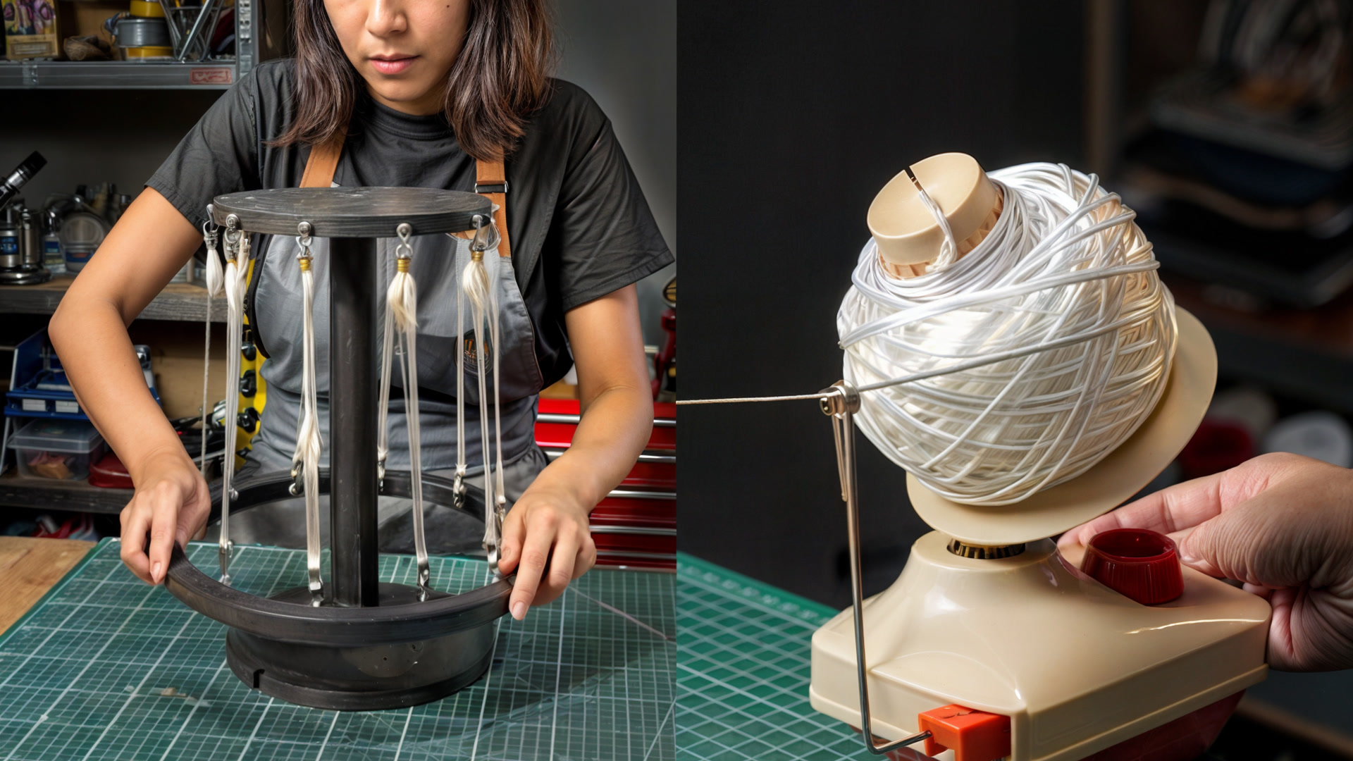 How a skilled woman turns raw silk into a beautiful handmade accessory