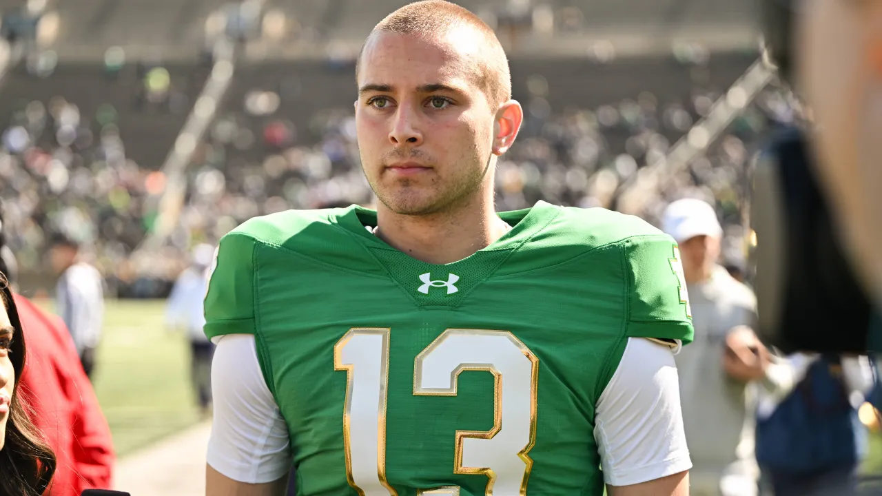 CJ Carr family tree: Meet Irish QB's Michigan football family ...