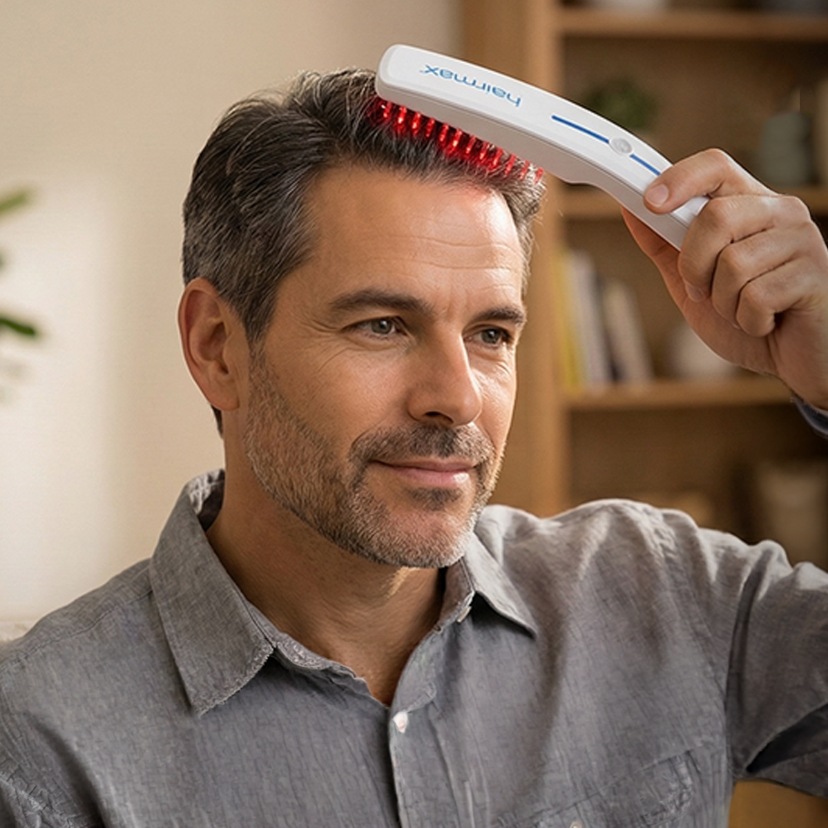 This FDA-cleared hair growth laser comb takes just 8 minutes to use