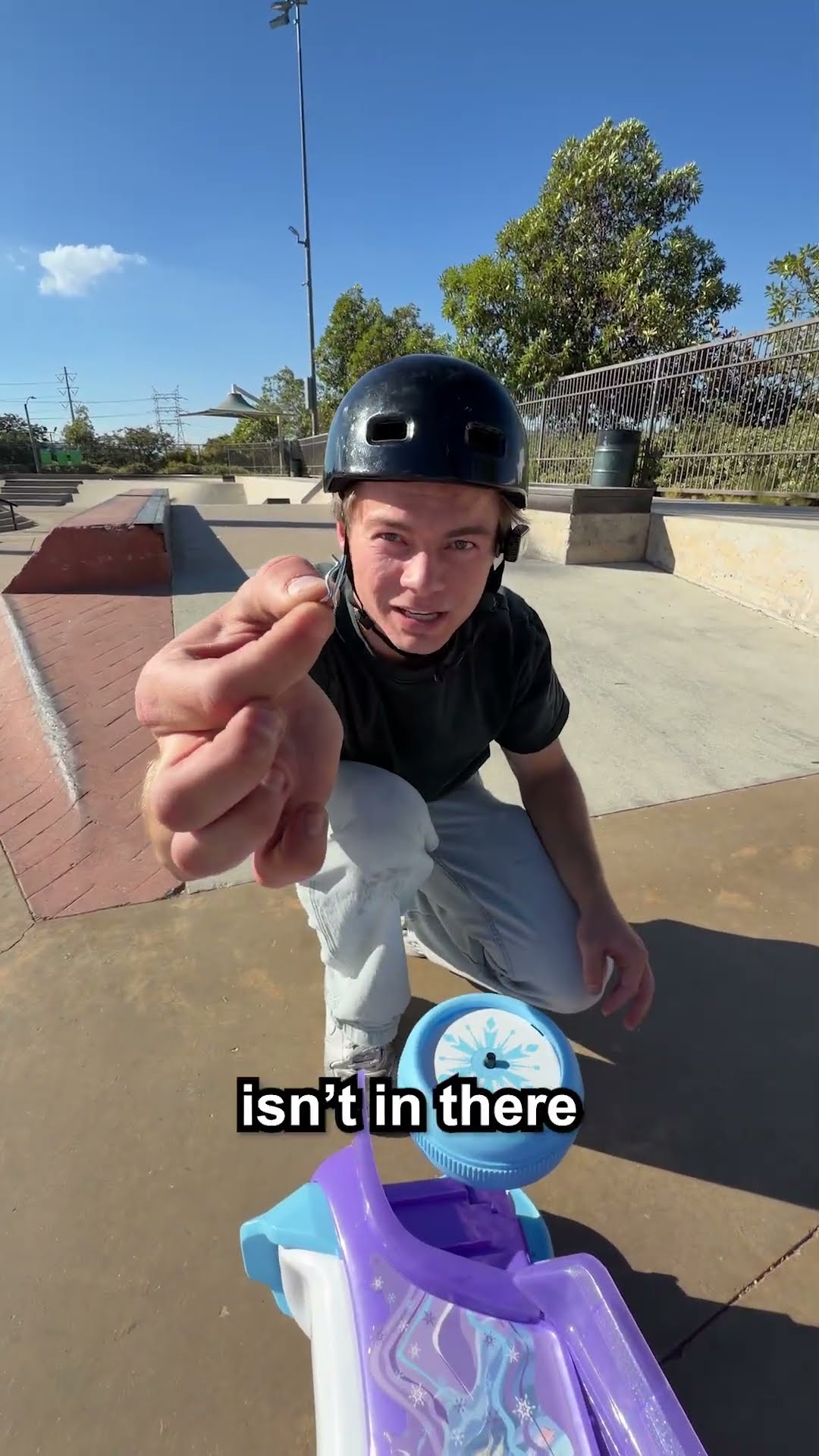Kid's car vs. skatepark - durability test!