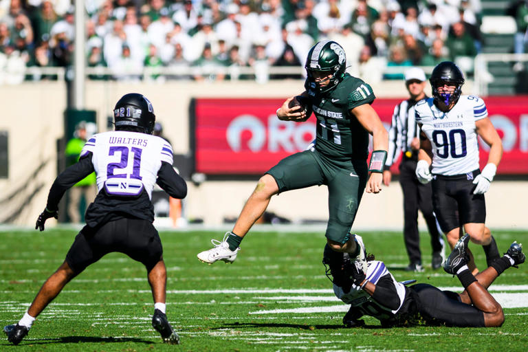 MSU loses late lead against No. 25 Northwestern: recap