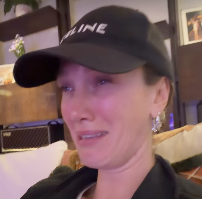 Delta Goodrem breaks down responding to Johannes Radebe on Strictly ...