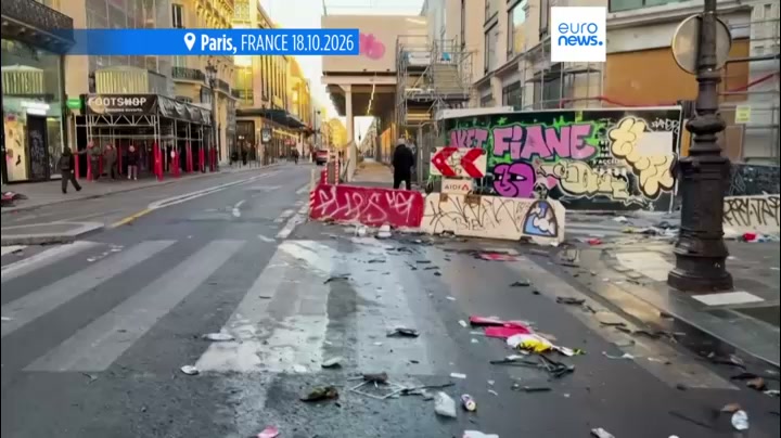 Burnt bicycles, smashed windows and looted shops: Trail of destruction ...
