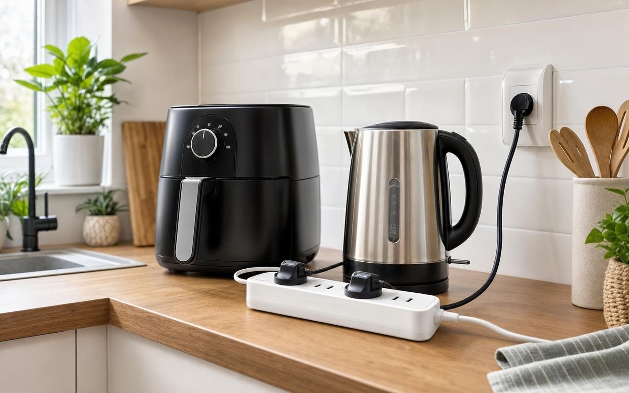 Airfryer et bouilloire sur la même multiprise : ce que recommandent les ...