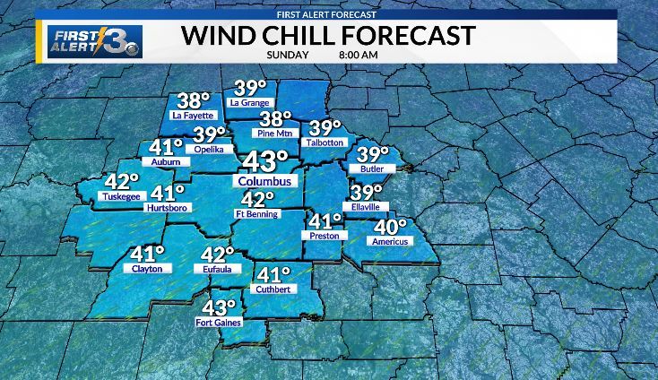 Cooler temps hit Columbus with clear skies ahead