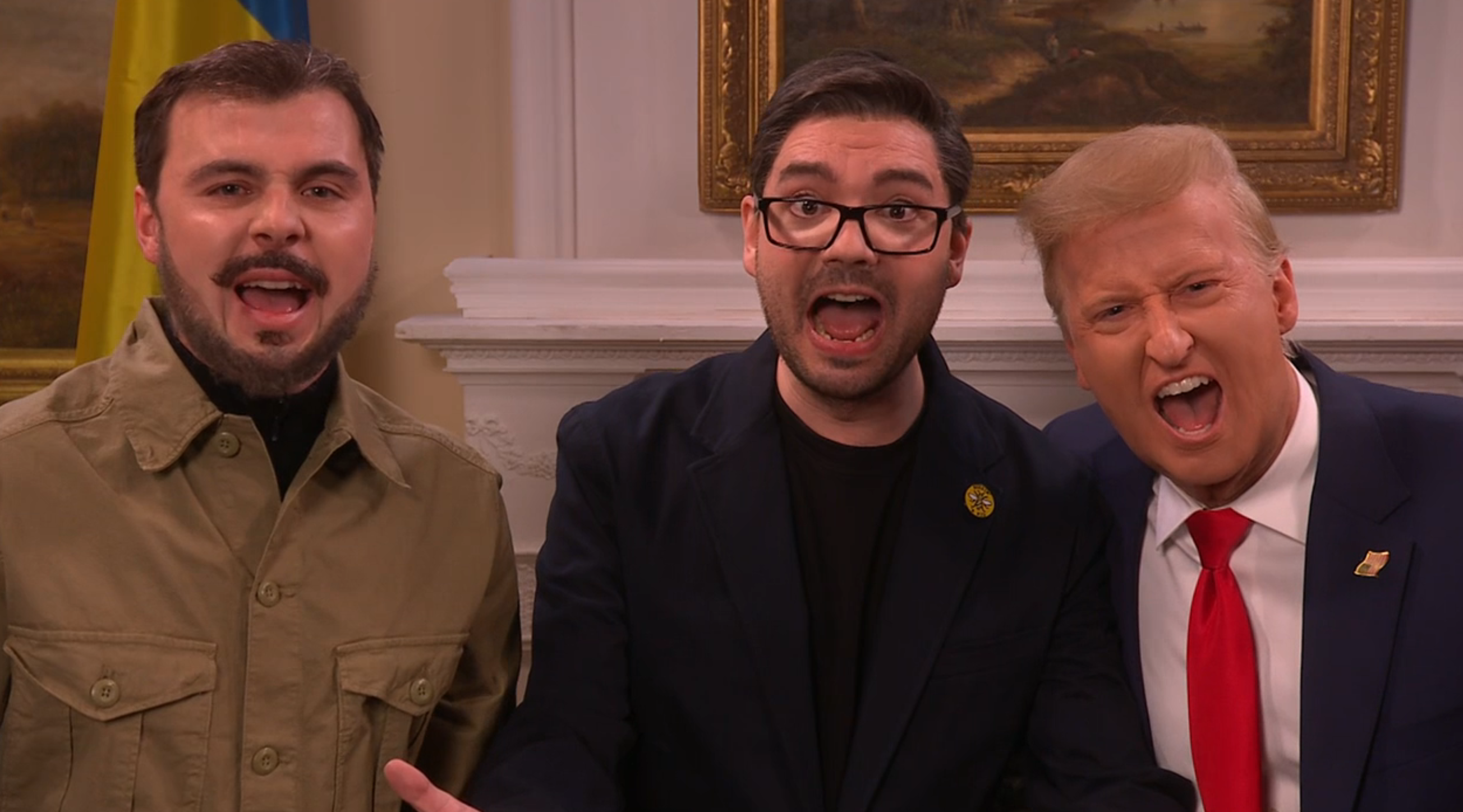 James Austin Johnson's Trump surprises SNL UK with hilarious cold open skit