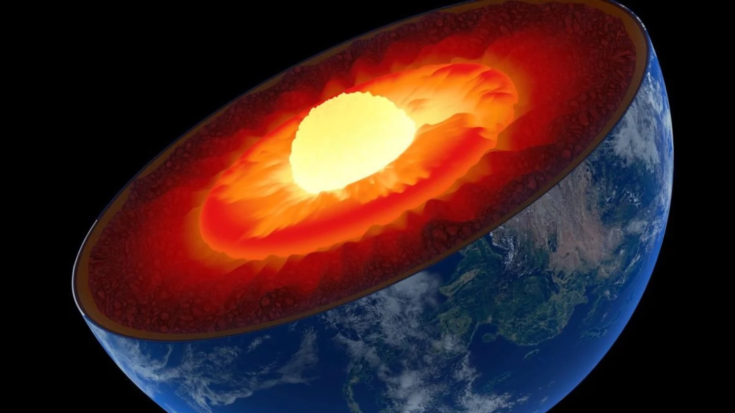 Earth's core is leaking all sorts of materials that have been trapped ...