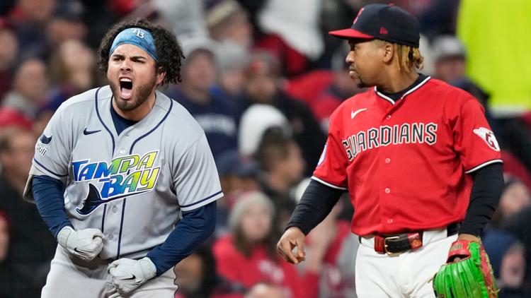 Cleveland Guardians' bullpen, defense fail to deliver in 7-3 game 4 loss to Tampa Bay Rays, tying ALCS at 2-2