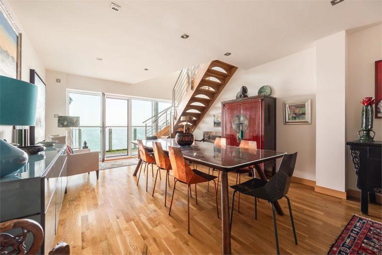 Spectacular Edinburgh two-bedroom waterfront duplex apartment with ...