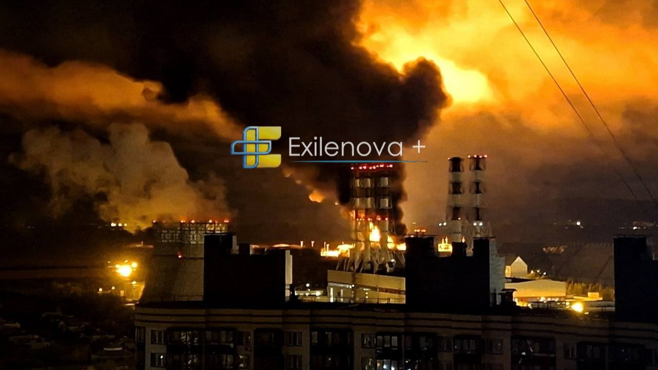 Drones attack Russia's Leningrad Oblast: oil terminal on fire, power ...