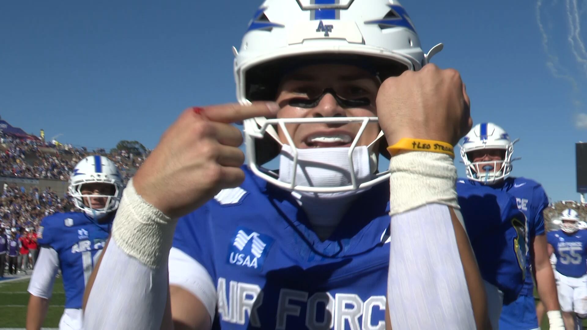 Air Force runs past UNLV 41-31 for fourth straight win