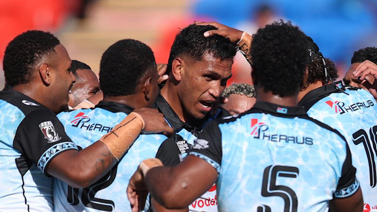 Fiji prop’s ‘first and last’ try-scoring feat stuns in big World Cup win