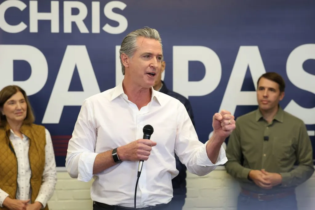 Gavin Newsom says military aid to Israel has to be conditioned