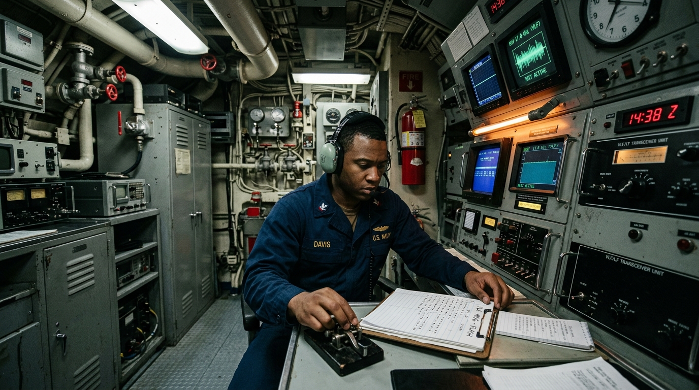 Why 19th-century Morse code still matters to submarine crews