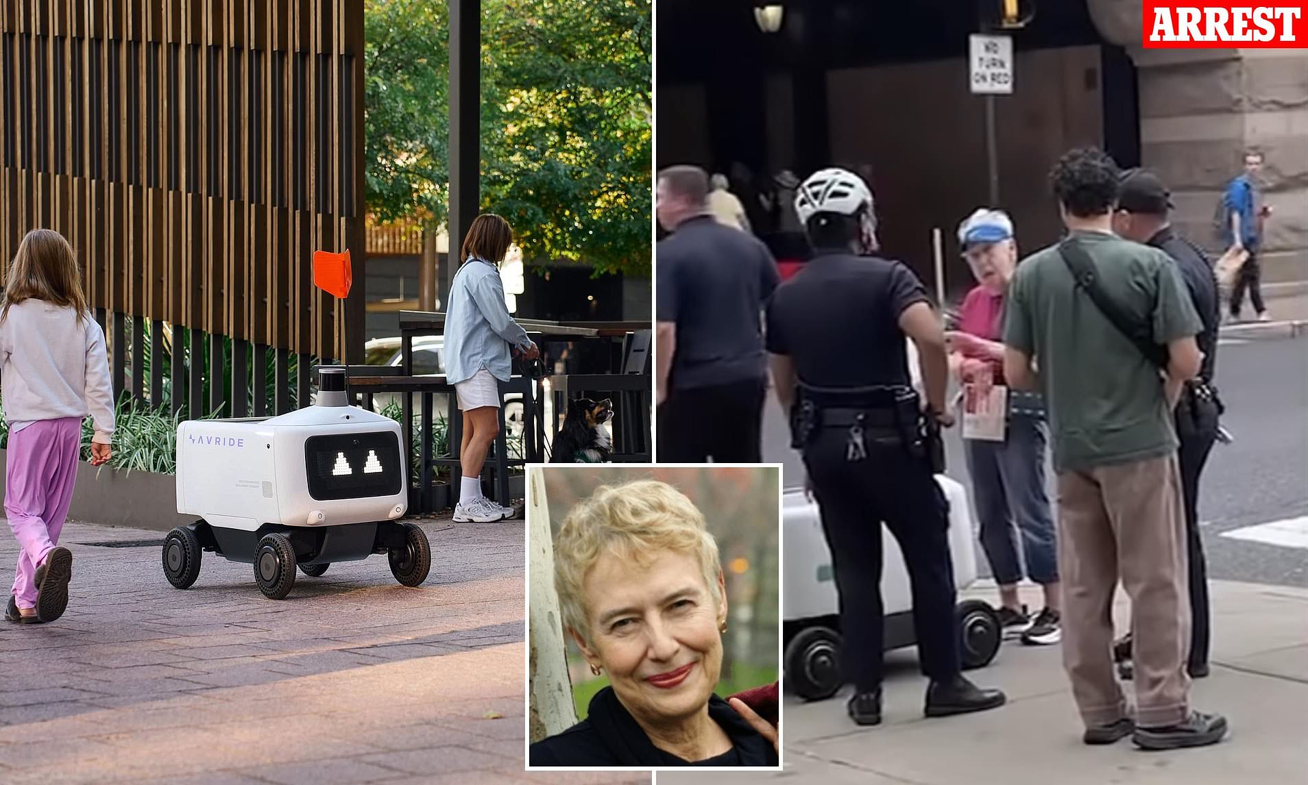 Dystopian moment Philadelphia woman is arrested for blocking food ...