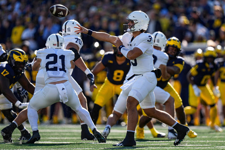 Penn State dominated by Michigan’s defense in fourth straight loss