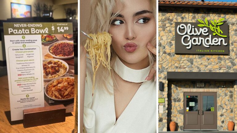 Utah woman goes to Olive Garden for never-ending pasta. Her first order is a common rookie mistake: 'I will never fall for that again'