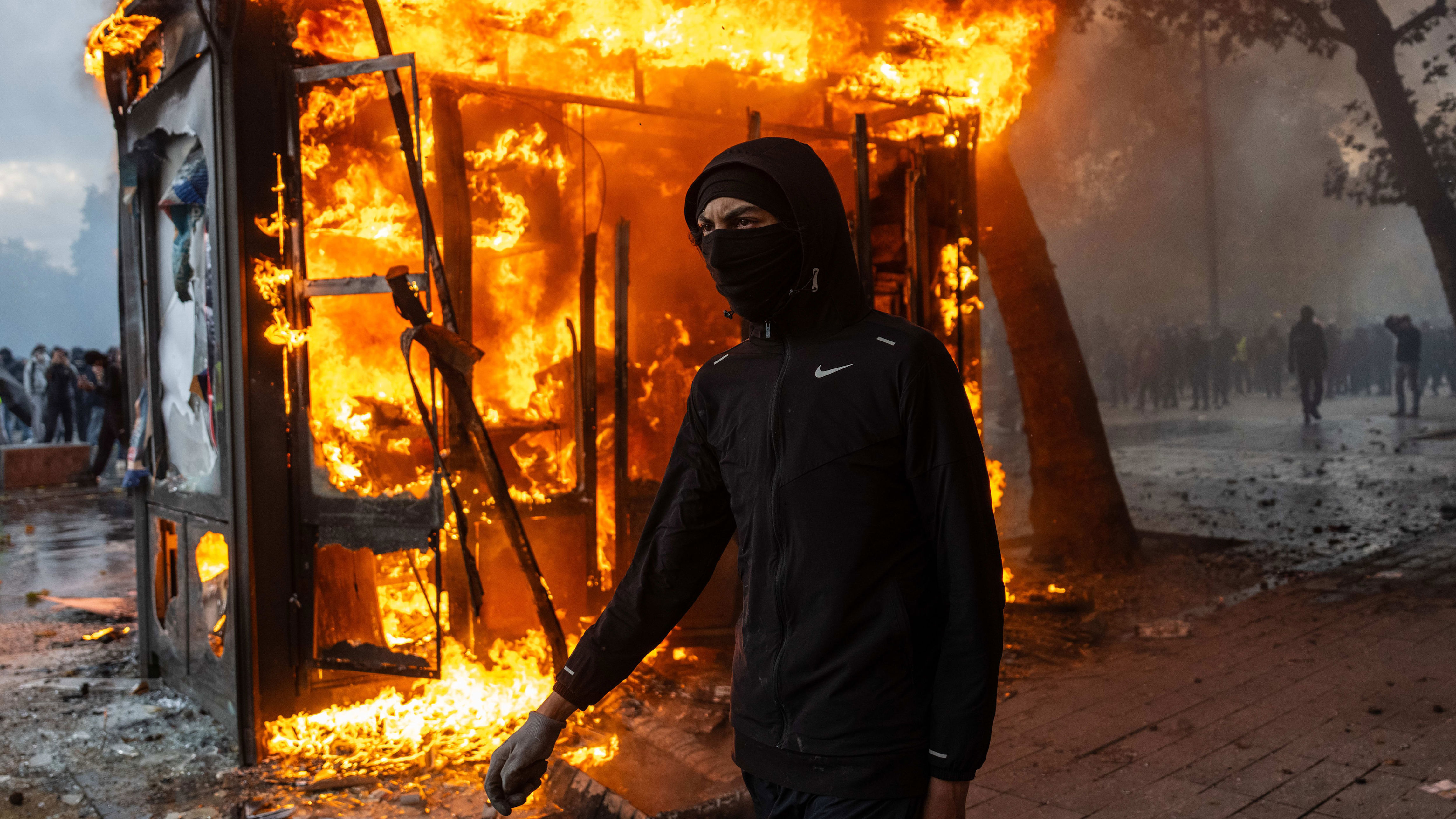 Protests across France spiral into riots and looting