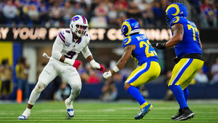 Bills' Bradley Chubb fined after being punched by Rams' Alaric Jackson