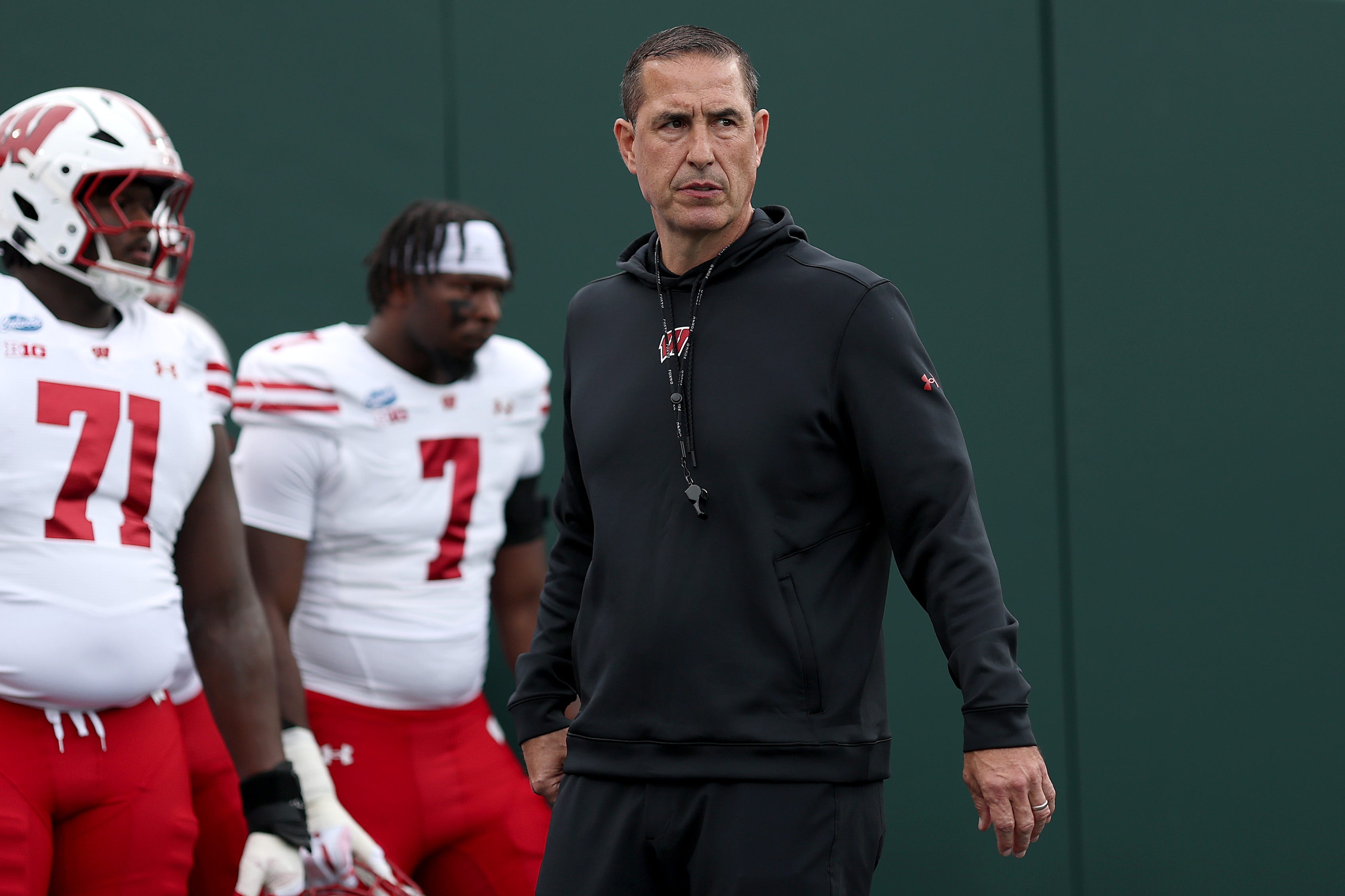 What Wisconsin coach Luke Fickell said about Iowa before border battle