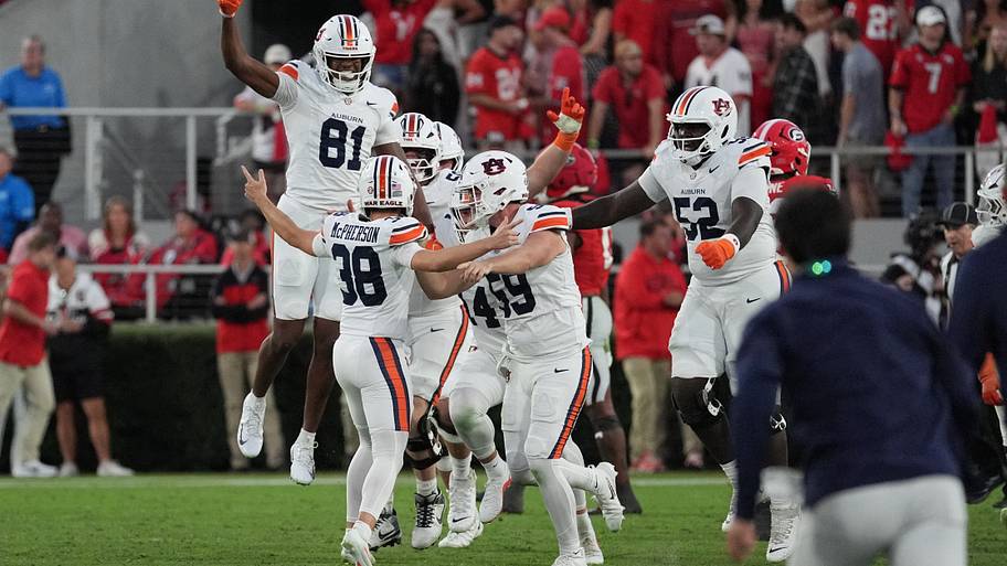Alex McPherson recaps his game-winning field goal against No. 1 Georgia ...