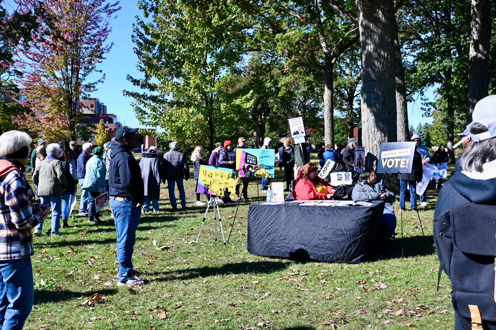 Port Huron No Kings rally encourages voter turnout in November