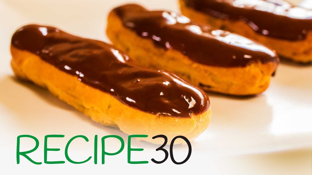 How to make chocolate eclairs