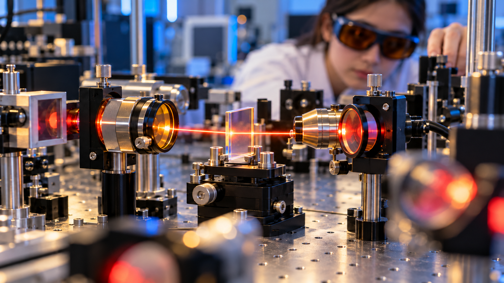 Laser light reveals the hidden quantum properties of crystals