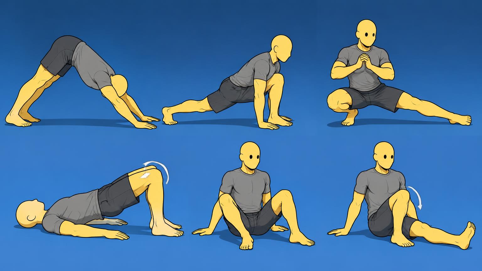 A 10-minute hip mobility routine focused on active control