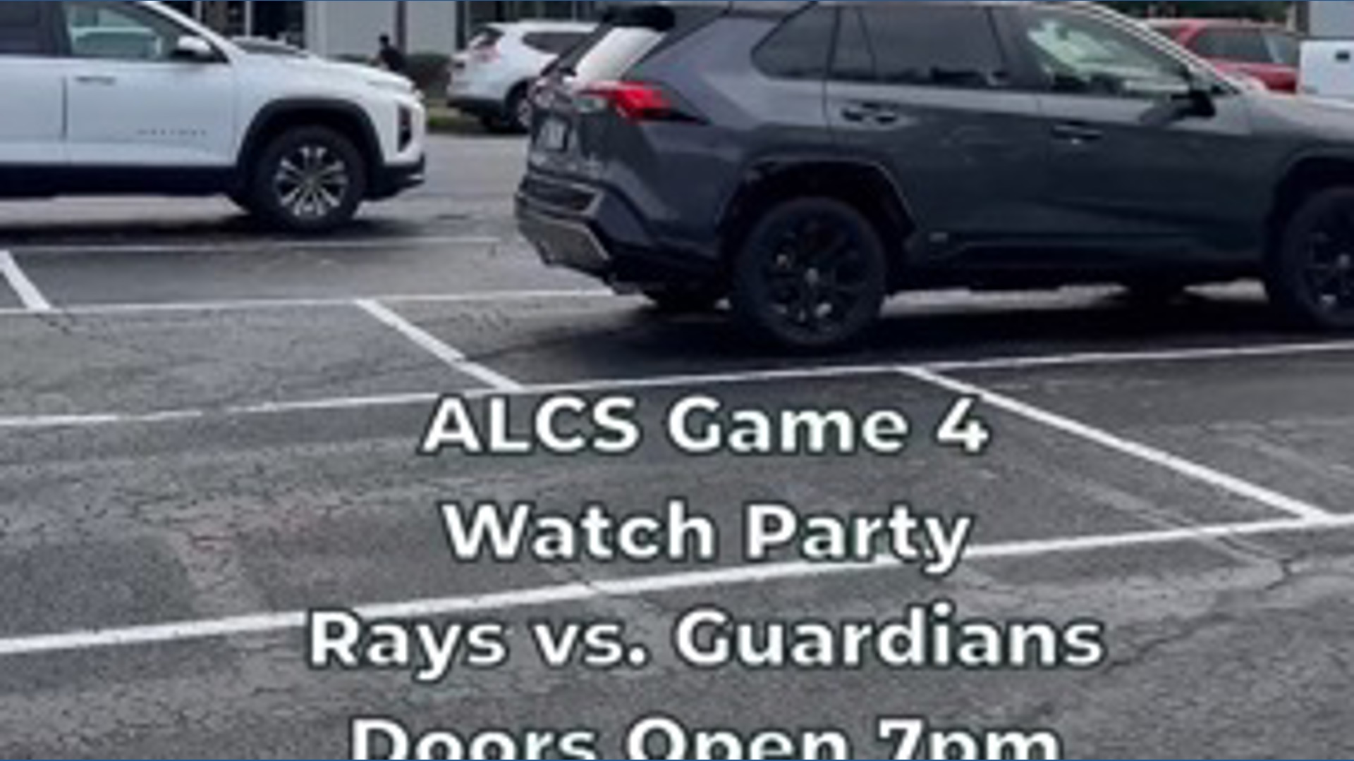 Official watch party for ALCS game 4 at Tropicana Field