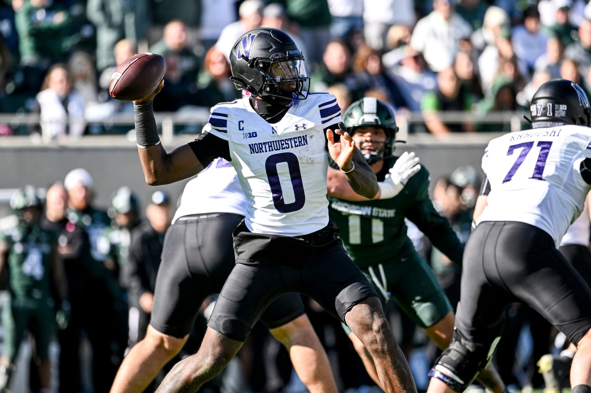 Aidan Chiles addresses Michigan State fans booing him