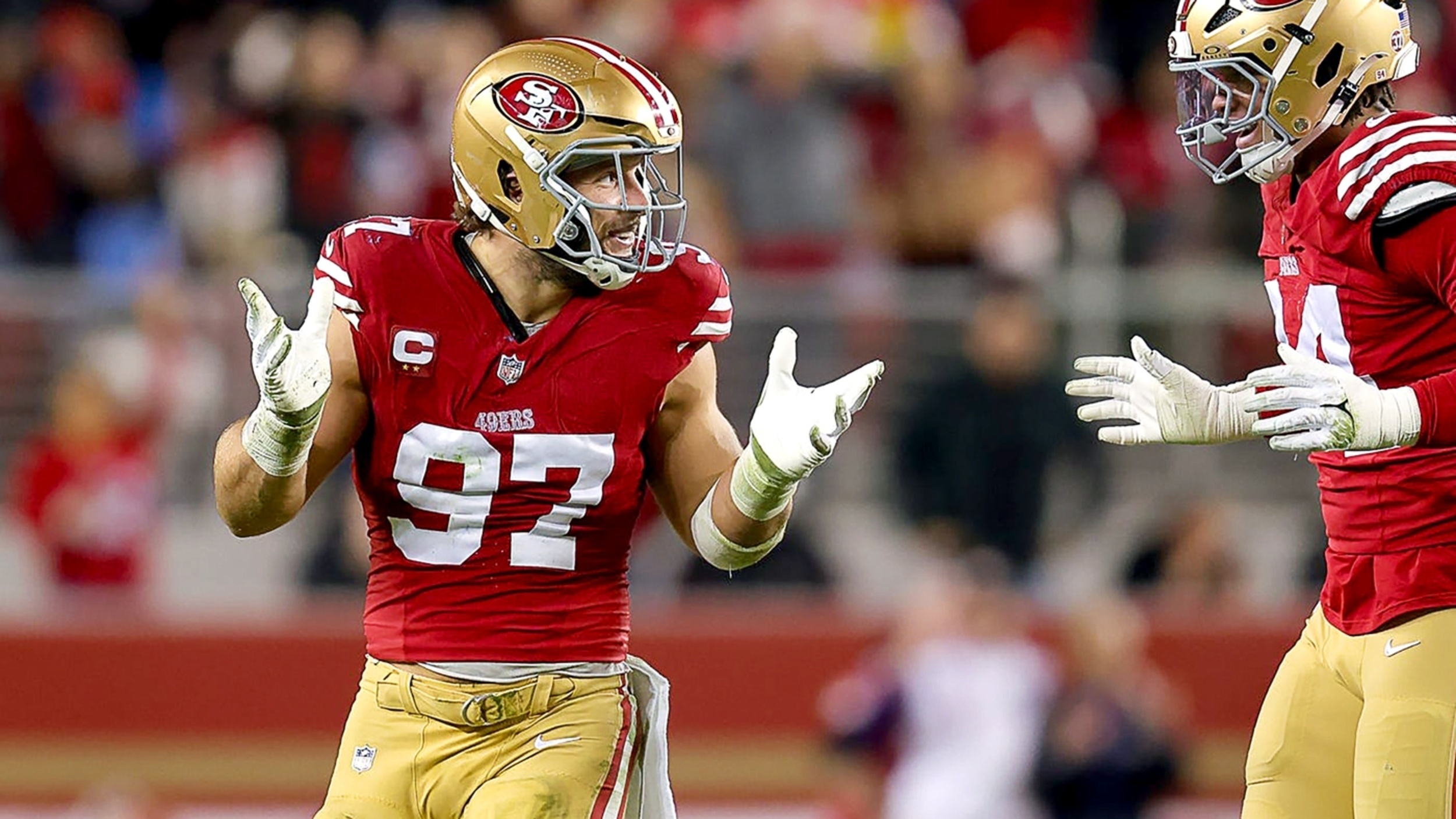 49ers injury updates: Nick Bosa misses final practice before Commanders ...