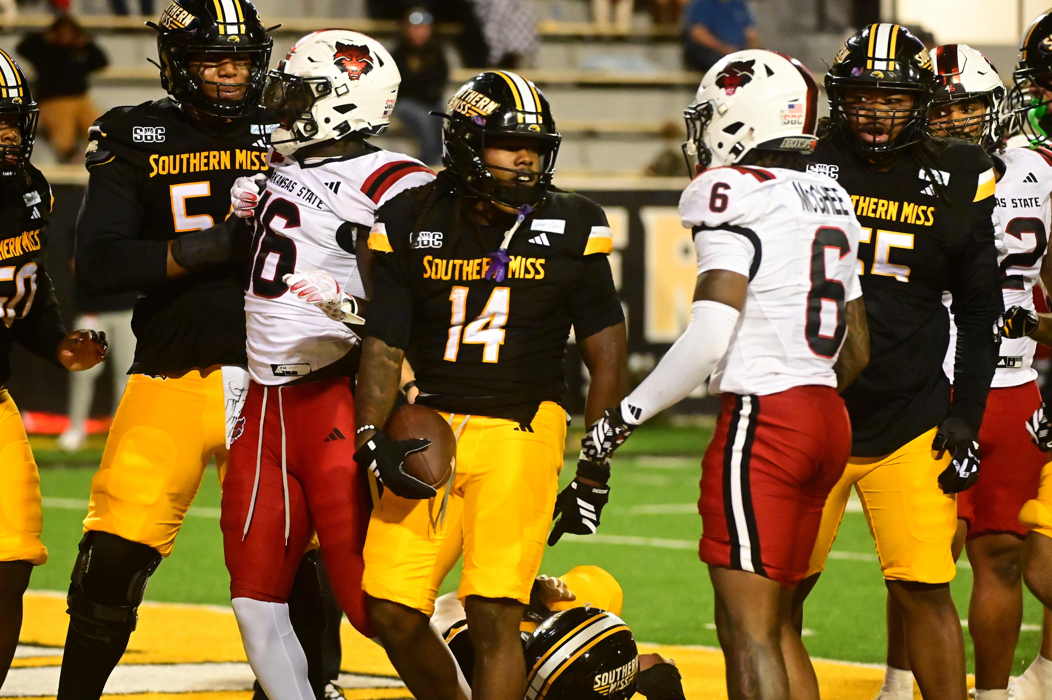 Southern Miss football falls short vs Arkansas State, loses fifth straight