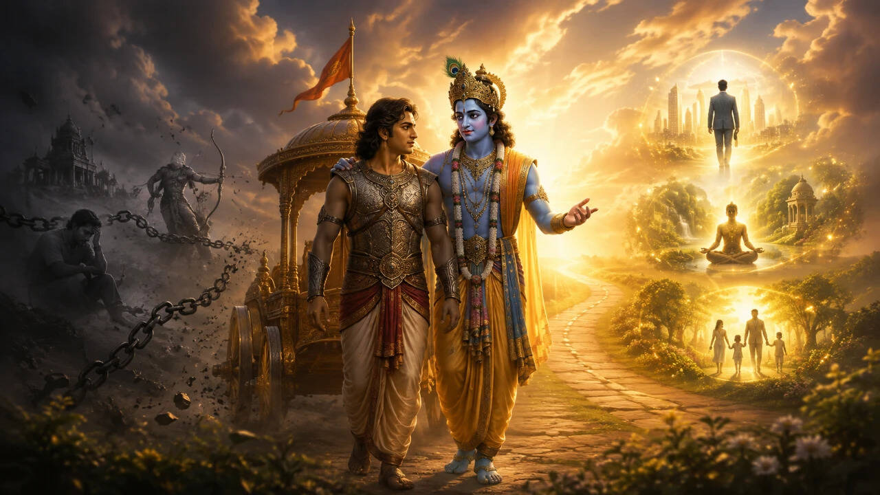 Staying steady with emotions: Gita verse offers tortoise test; first ...