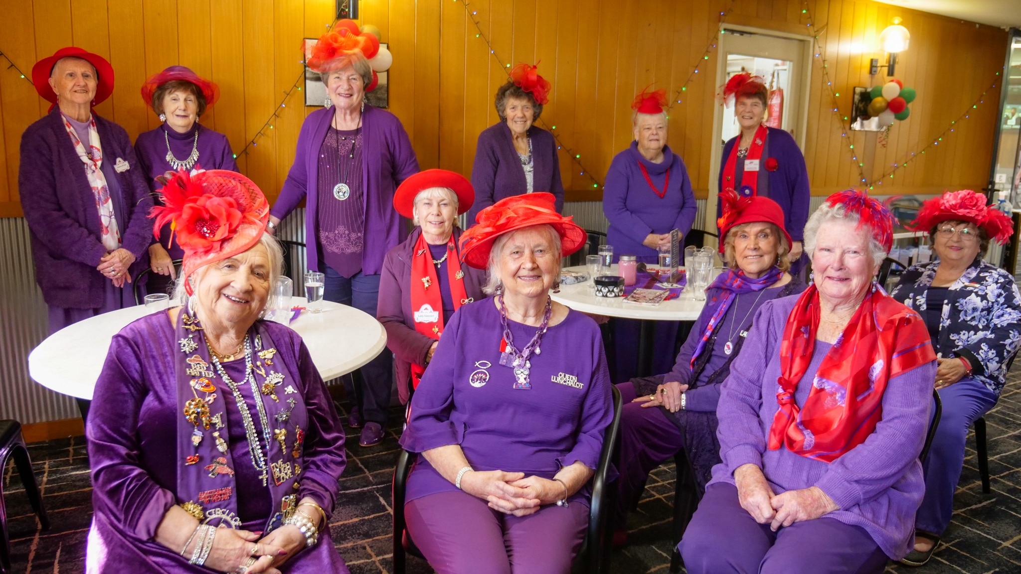 Aussie Red Hatters embrace worldwide society's motto of 'girls just ...